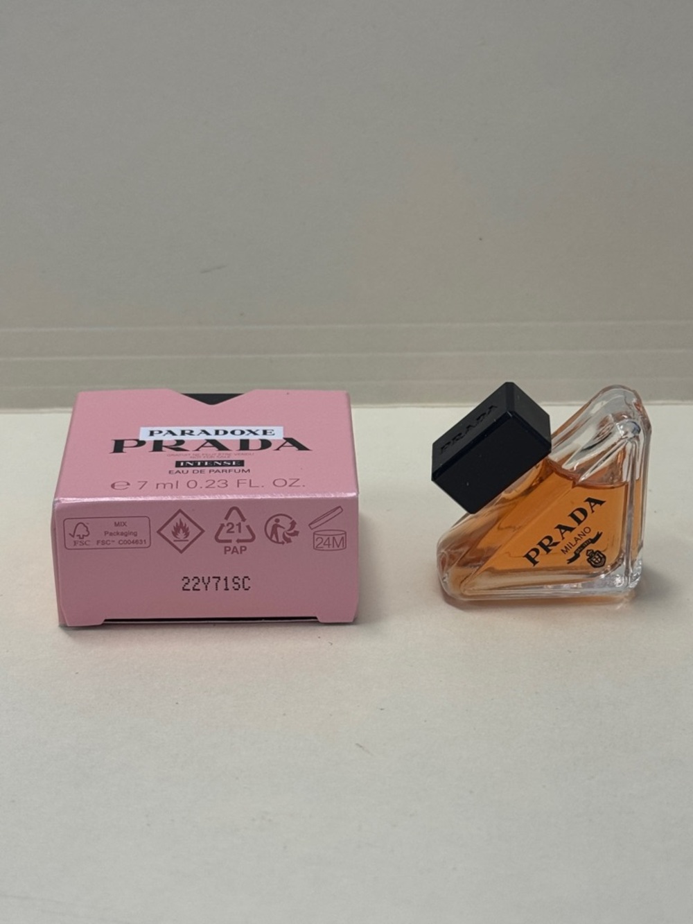 PRADA Paradoxe Mini Purse Travel Size 0.23oz NIB - Picture 3 of 6